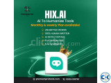 Hix AI Bypass Subscription Plan