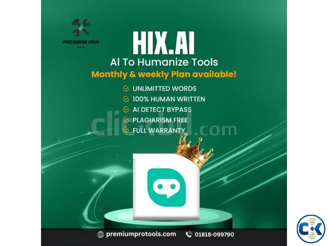 Hix AI Bypass Subscription Plan large image 0