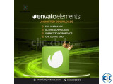 Envato Elements Account Subscription Plan 1-12 Month