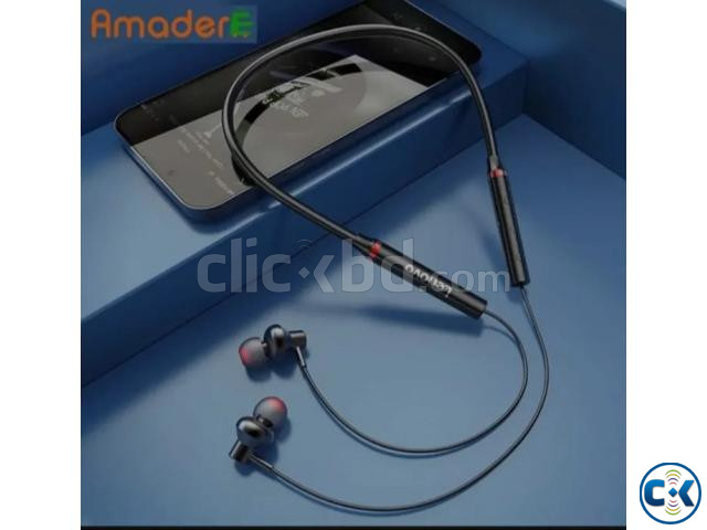 Bluetooth 5.0 IPX5 Neckband Wireless Earphone large image 1