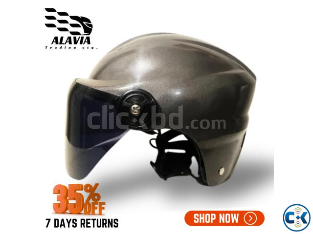 Half face Motorcycle Pelion Helmet With glass for Men Women. large image 1