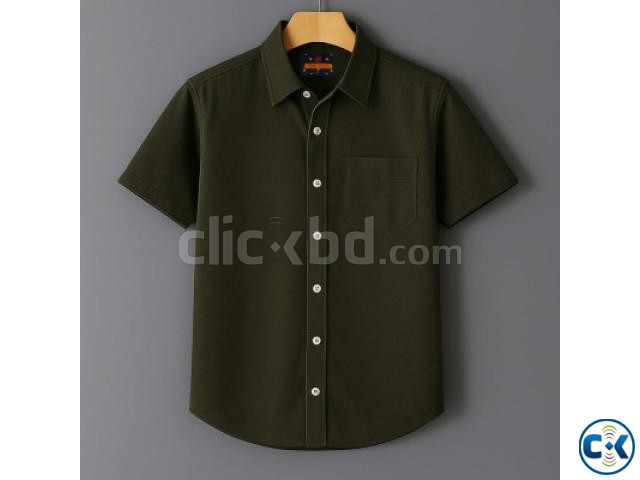 kaizar cotton Half sleeves Shirt For Men s large image 2