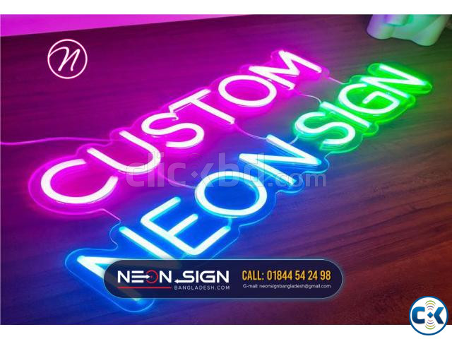 Neon Sign Board Neon LED Open Light in Bangladesh large image 2