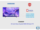 Samsung 43 inch U8000F Crystal UHD 4K Smart TV Official