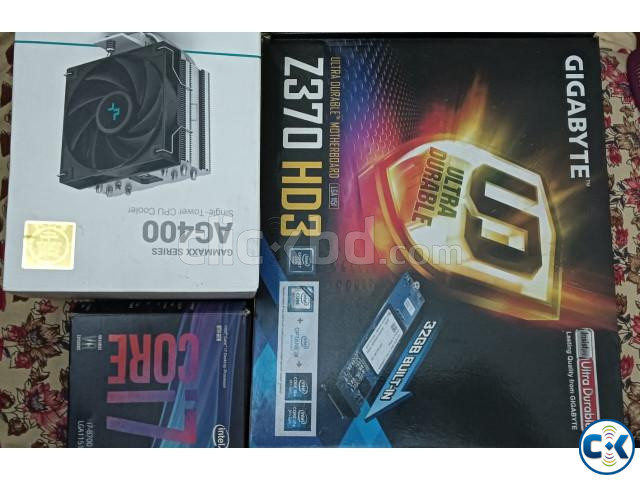 Intel I7-8700 8th Generation with rx 580 8GB Gaming PC large image 4