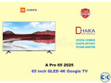 Xiaomi A Pro 65 inch QLED 4K Smart Google TV 2025