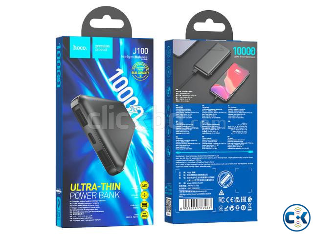Hoco J100 High-Ranking Fast Power Bank 10000mAh large image 0