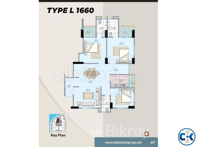 READY FLATS ATAFTABNAGAR 1660 SFT large image 1