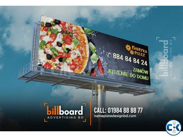 Billboard Advertising for Restaurant. large image 0
