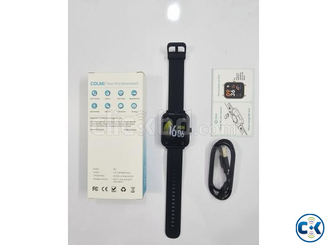 Colmi P81 Calling Smart Watch Black large image 2