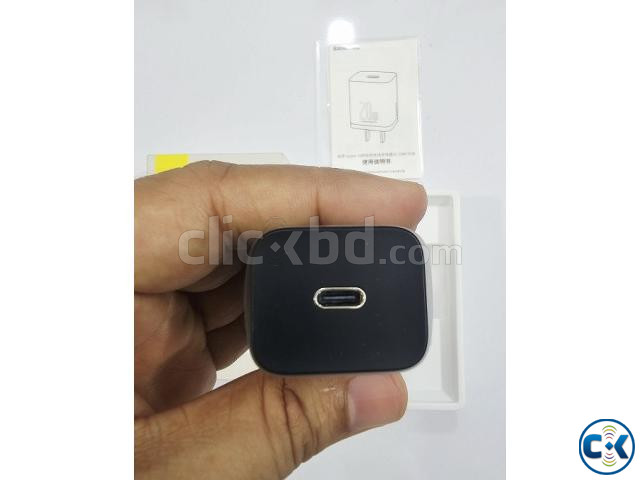 Baseus Super Si Quick Charger 20W Adapter With ip Cable large image 2