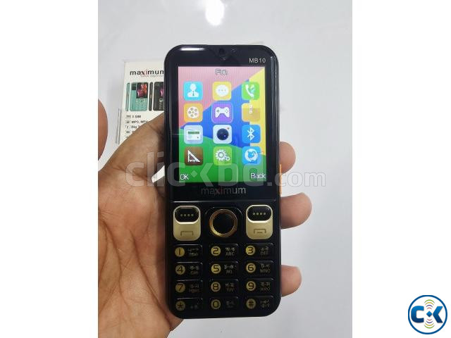 Maximum MB10 Button Phone Three Sim 4000mAh large image 4