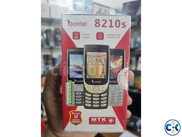 Bontel 8210S Phone Dual Sim 3000mAh With Cover large image 0