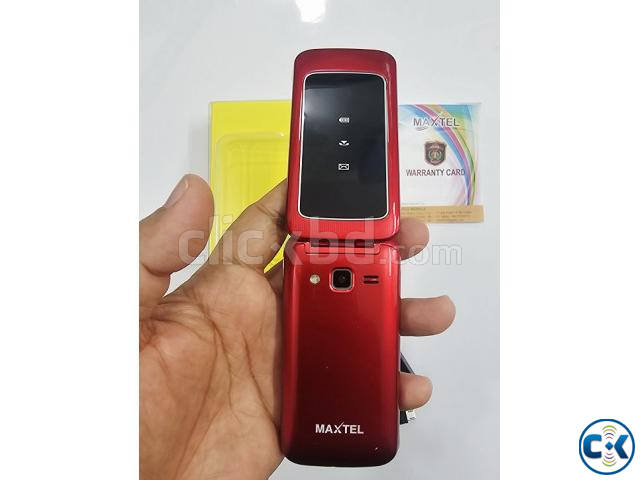 Maxtel Max-14 Folding Phone Red large image 4