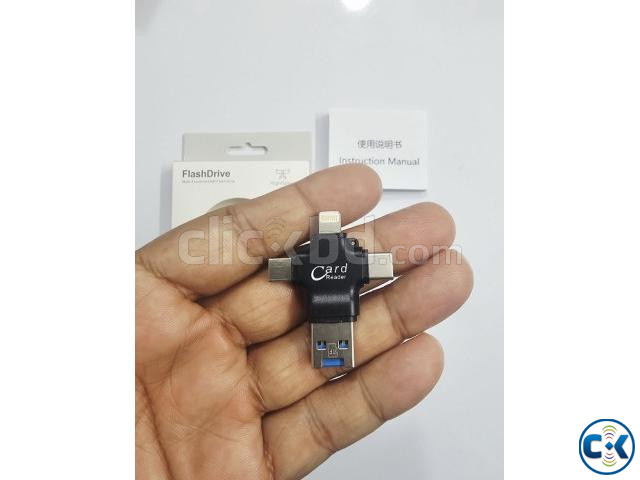 4 In 1 OTG Micro Sd Card Reader With USB 3.0 large image 4