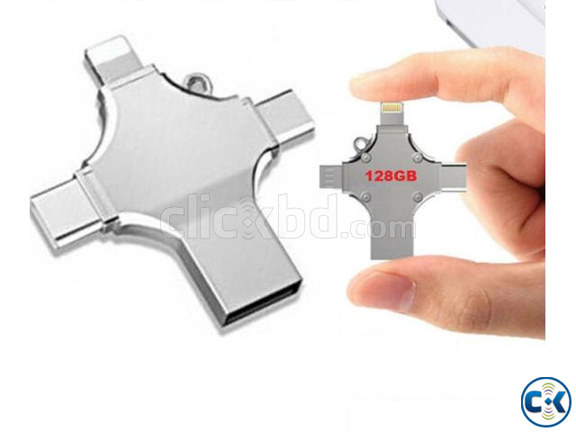 128GB ALL in 1 OTG Flash Drive Pen Drive large image 0