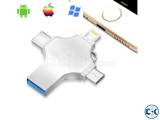 4 In 1 Flash Drive 32GB Metal Body