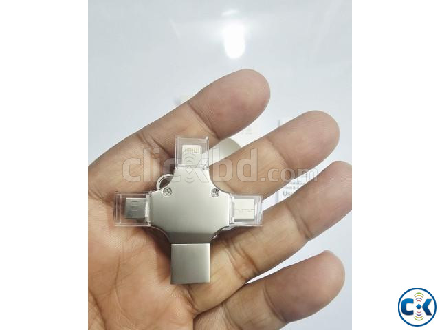 4 In 1 Flash Drive 32GB Metal Body large image 4