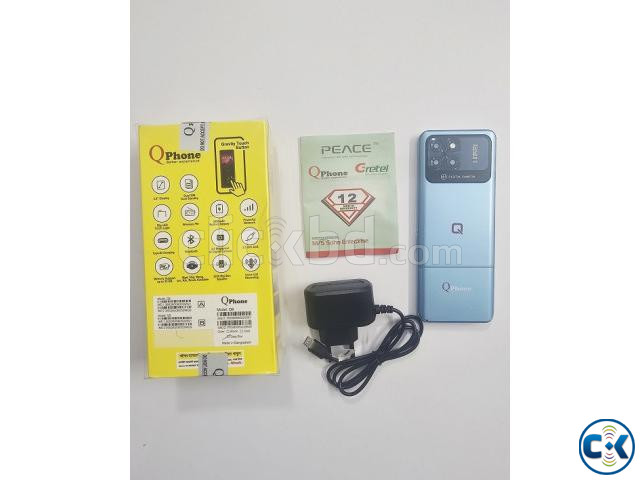 Qphone Q9 Touch Button Phone Blue large image 4