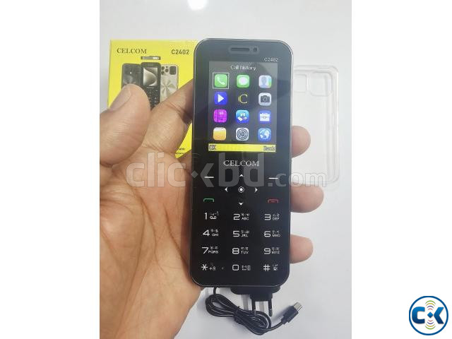 Celcom C2402 Button Phone Four Sim Black large image 4