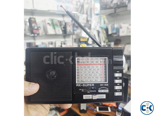 RK Super 8 Band 908 Bluetooth FM Radio large image 1
