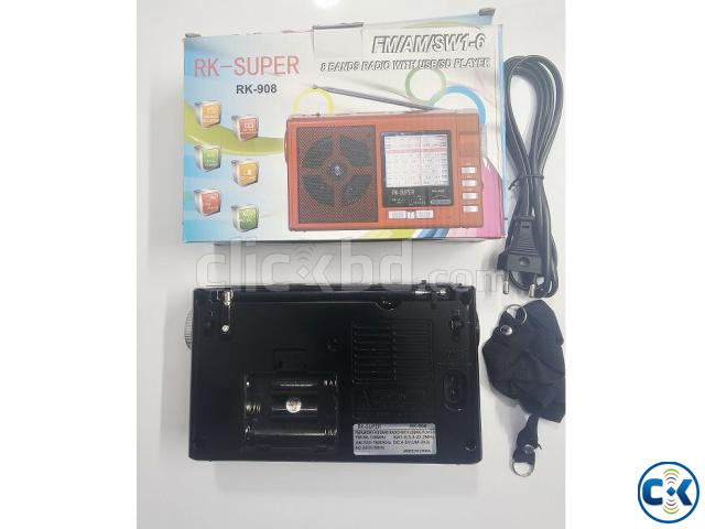 RK Super 8 Band 908 Bluetooth FM Radio large image 4