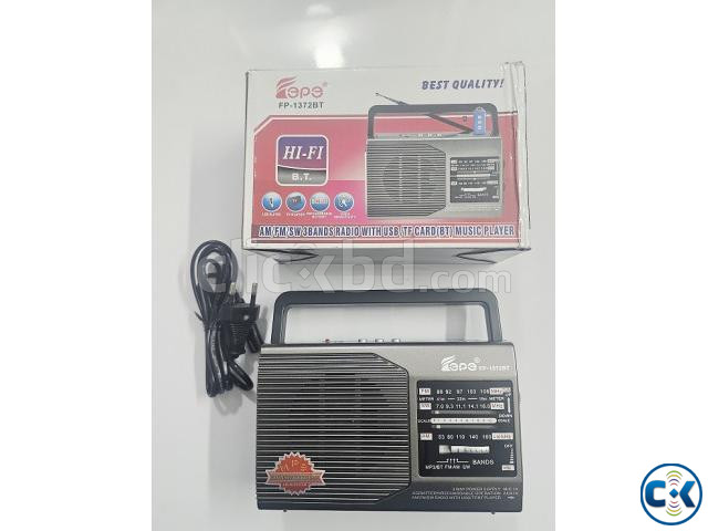 FEPE FP 1372BT Radio Multi Function Music Player AM FM SW large image 0
