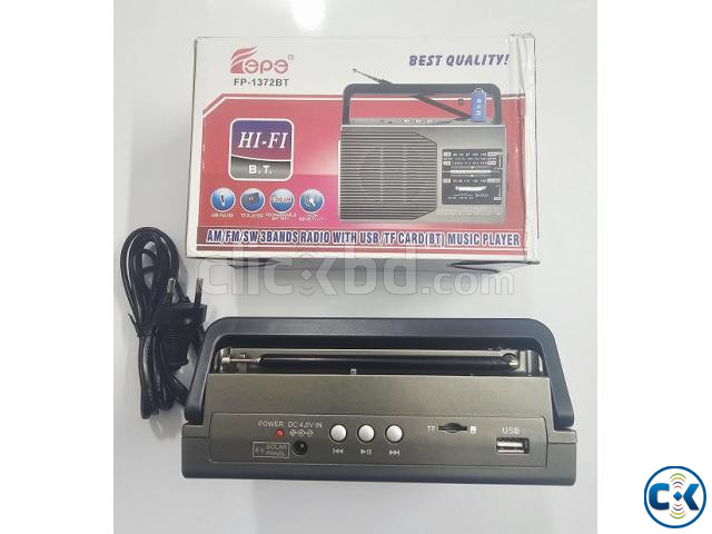 FEPE FP 1372BT Radio Multi Function Music Player AM FM SW large image 2
