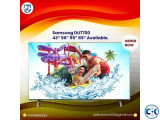 Samsung 43 DU7700 Crystal 4K UHD Smart 2024 LED TV