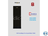 Whirlpool 278L FreshMagic Pro Crystal Black Refrigerator