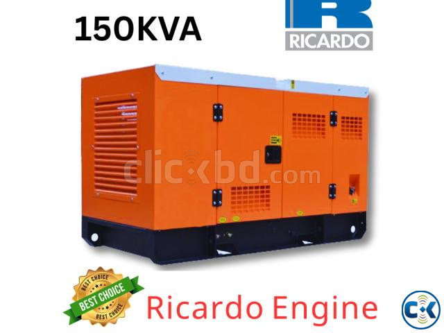 Original Ricardo 150KVA Diesel Generator Price in Bangladesh large image 0