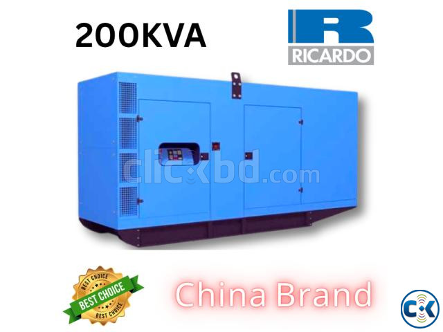 Original Ricardo 200KVA Diesel Generator Price in Banglade large image 0