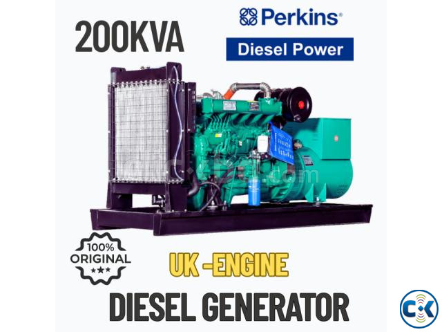 Original UK Perkins 200KVA Diesel Generator Price in BD large image 0
