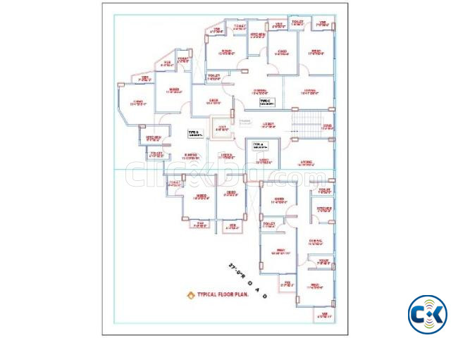 Land Flat শেয়ার বিক্রি 1500 বর্গ ফ্ল্যাট ATI MODEL TOWN large image 1
