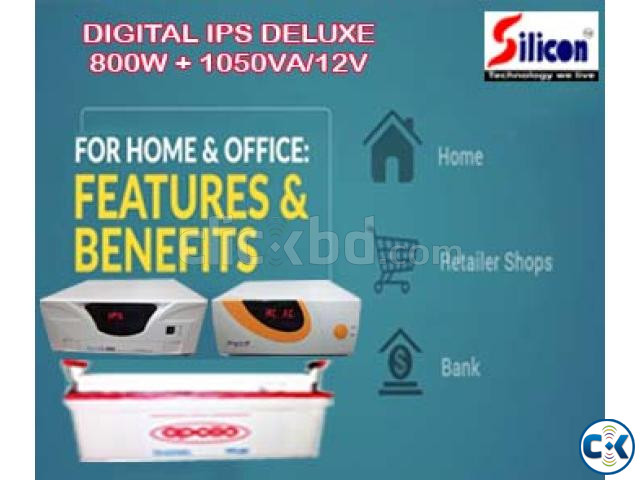 DIGITAL IPS 1050VA ONLY MACHINE large image 1