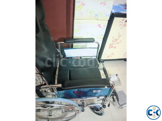 Phoneix Sleeping Wheelchair With Commode large image 1