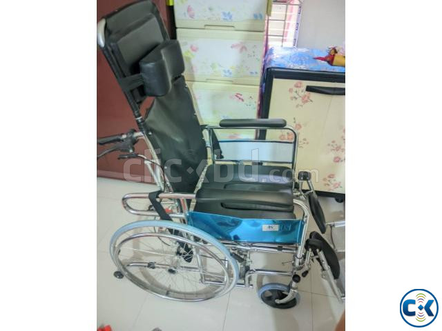 Phoneix Sleeping Wheelchair With Commode large image 2