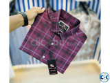 Shy Looks Pure Cotton Full Sleeve Check Shirt