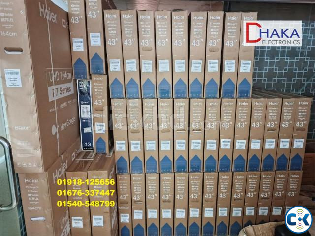 Haier H43S80EUX 43 inch QLED 4K Google TV Price BD Official large image 1