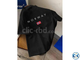 Drop shoulder t-shirt with DTF print