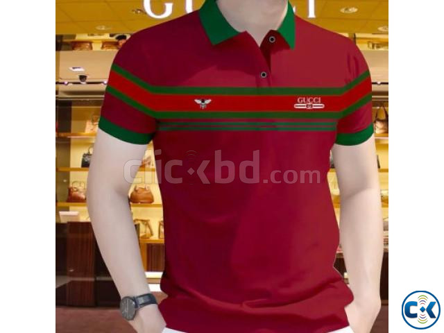 Cotton Polo Shirt For Men s large image 1