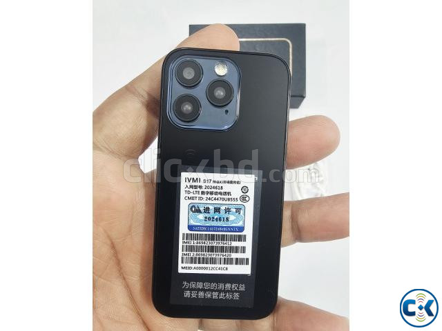 IVMI S17 Max 4G Mini Android Phone One Button Camera 4GB 64G large image 3