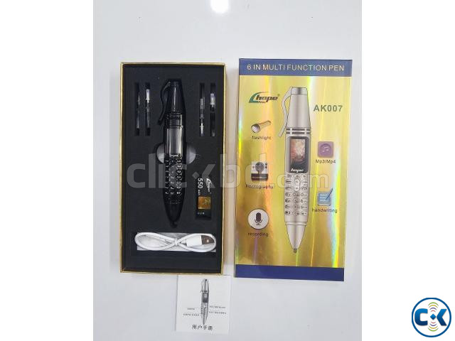 Hope AK007 Pen Mobile Phone Dual Sim large image 1