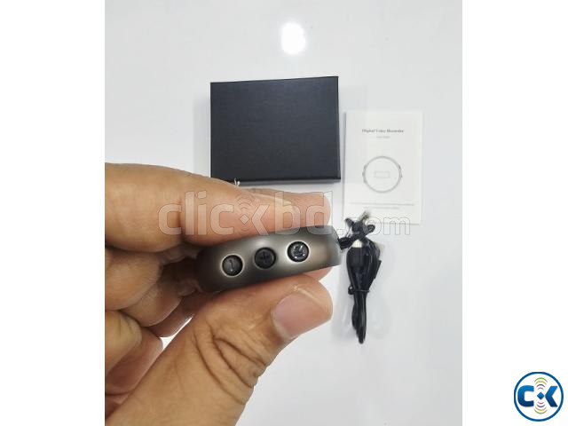 AR34 Mini Round Digital Voice Recorder 16GB LED Display large image 3