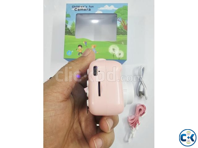 X28 Kids Dual Lens Digital Camera With Case Pink large image 4