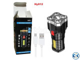 Hy912 USB Charge 5 Head Flashlight
