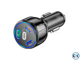 90W Quick Car Charger 1 USB 2 Port Type-C