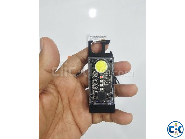 S030-5 Solar Energy keychain Flashlight large image 3