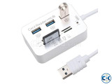 7 in 1 USB Hub With Card Reader Combo Kit USB 3.0