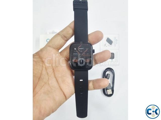 Colmi P71 Bluetooth Call Smartwatch Black large image 2